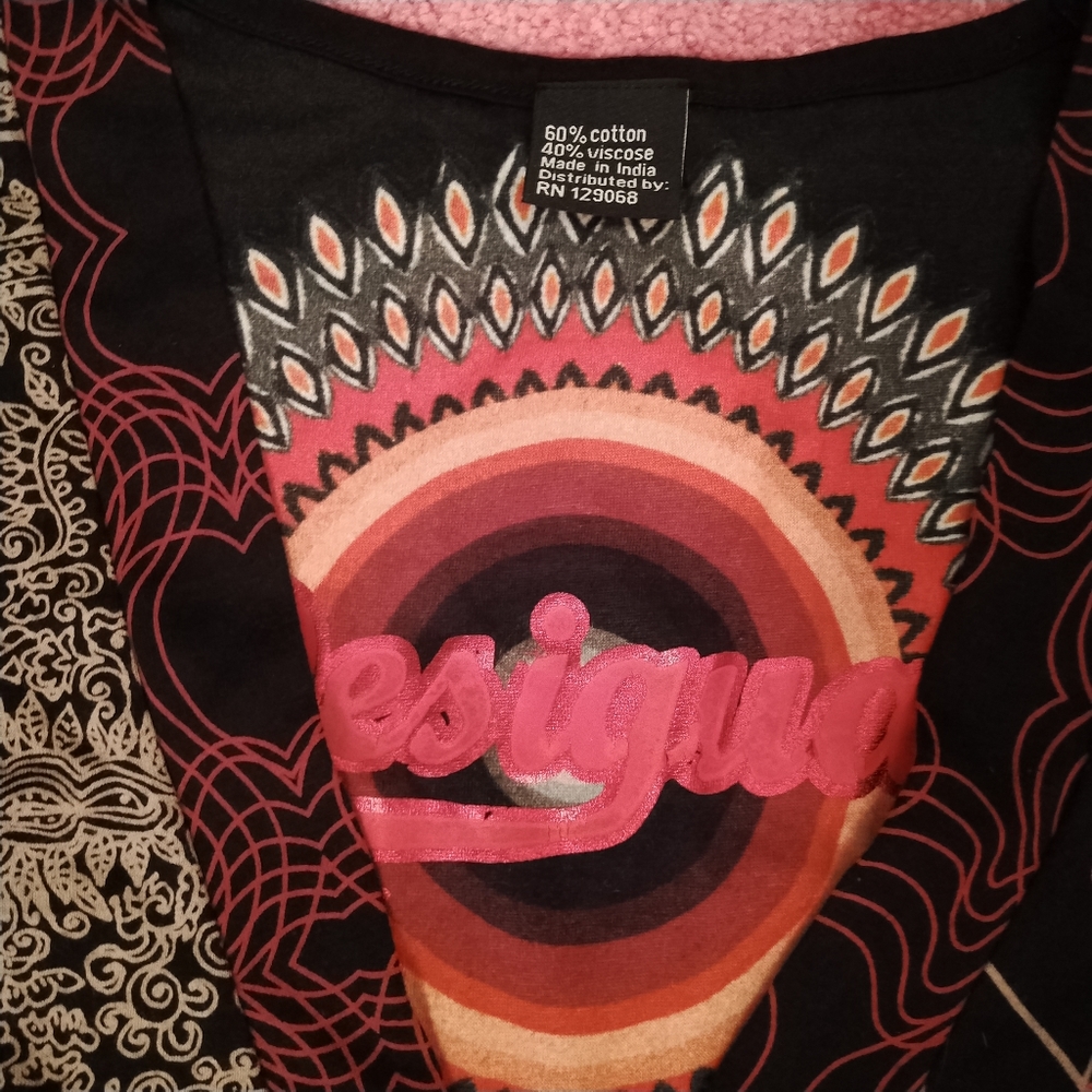 DESIGUAL MULTI DESIGN DRESS - Picture 7 of 9